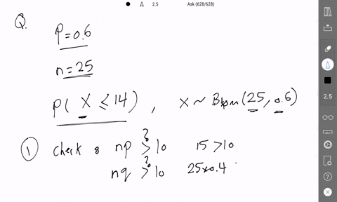 a-department-store-has-determined-that-the-probability-of-a-customer-making-a-purchase-is-approximately-06-suppose-25-customers-are-randomly-selected-calculate-the-following-probability-roun-17898