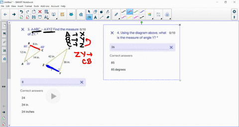 11728-docs-googlc-com-3-4abc-4xyz-find-the-measure-0no-of-zy-8-in-i2in-16fnt-correct-answers-24-in_-24-inches-using-the-diagram-above-what-0no-the-measure-of-angle-y-correct-answers-85-degre-92793