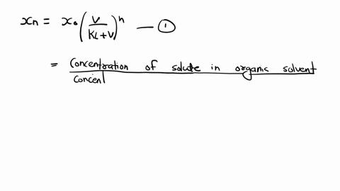 the-partition-coefficient-for-extraction-of-iz-from-aqueous-solution-by-some-organic-solvent-is-850-calculate-the-concentration-of-iz-left-in-the-aqueous-phase-for-extraction-of-500oml-of-1o-67451