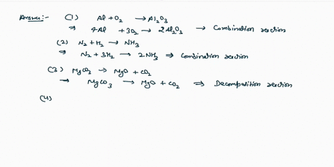 balance-each-of-the-following-reactions-your-instructor-may-discuss-the-different-types-of-reactions-present-in-these-examples-reaction-type-oz-alzoz-hz-nhz-mgco-mgo-coz-kcio3-kci-oz-cu-agno-34128