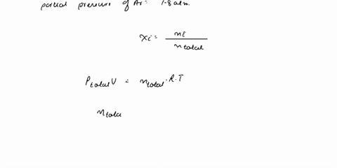 determine-the-partial-pressure-and-number-of-moles-of-each-gas-in-a-1850-l-vessel-at-339-c-containing-a-mixture-of-argon-and-helium-gases-the-total-pressure-in-the-vessel-is-750-atm-and-the-43248
