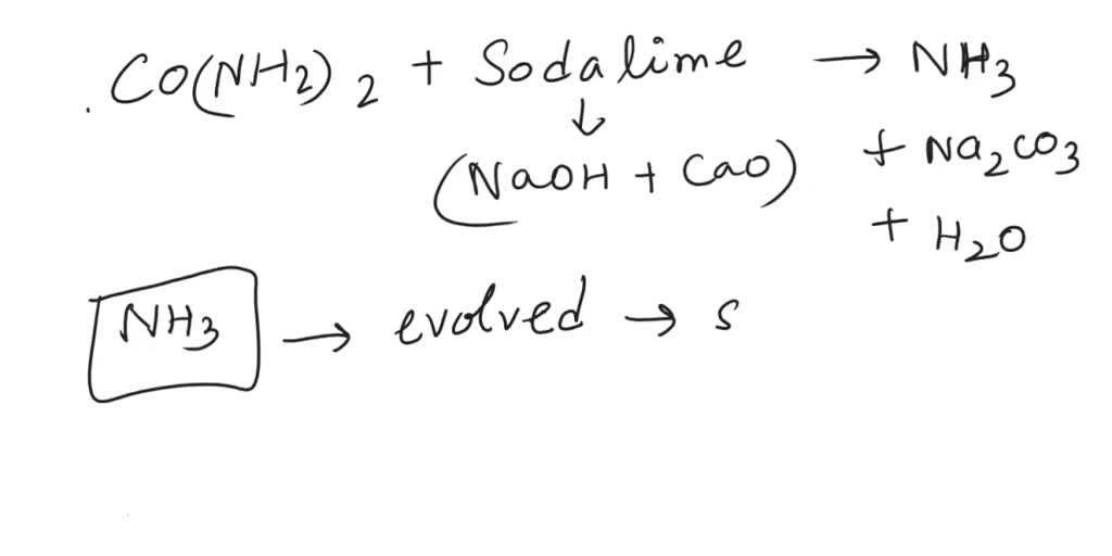 SOLVED In a test tube, take a small quantity of urea (CO(NH2)2) (solid
