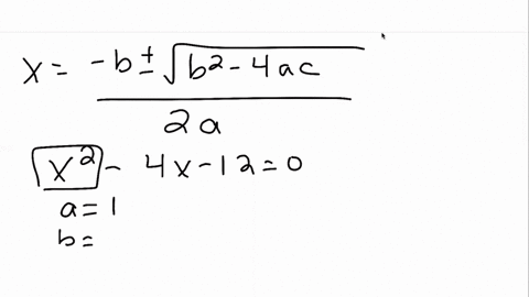 use-the-quadratic-formula-to-solve-the-equation-x2-4x-12-0-98902