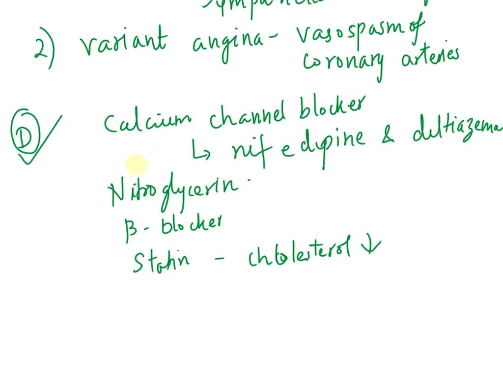 SOLVED Texts Select one cardiovascular drug classification and