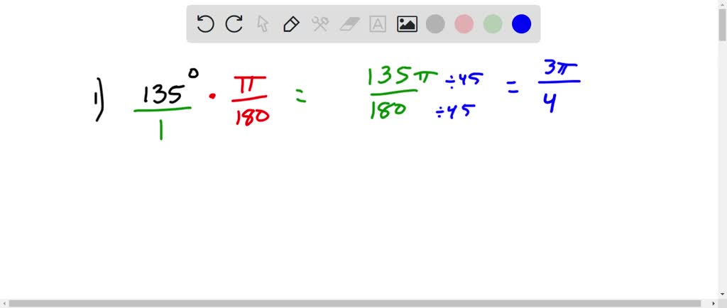 SOLVED: 'Task 5: Convert between radiansiand degrees. (7.3 Radian ...