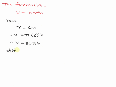 a-cylindrical-tank-with-radius-of-6-meters-is-filling-with-fluid-at-a-rate-of-108i-how-fast-is-the-height-of-the-fluid-increasing-sec-recall-the-equation-for-volume-of-a-cylinder-v-m-h-hint-94038