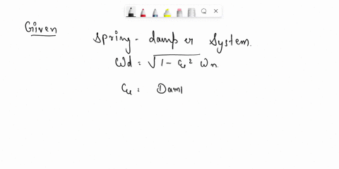 problem-4-the-unbalanced-rotor-shown-in-the-figure-is-pinned-to-a-frame-and-supported-by-a-spring-and-damper-if-the-total-mass-is-m-while-the-mass-center-g-is-located-at-an-eccentricity-of-f-39046