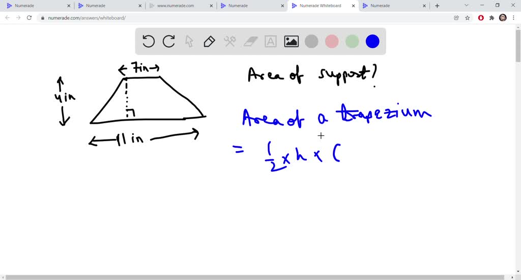 SOLVED: A carpenter cut out a small trapezoid as a wooden support for ...