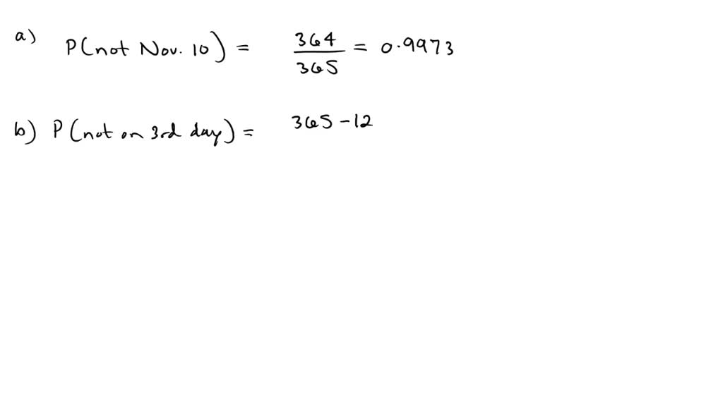 SOLVED: Exclude Leap Years From The Following Calculations. (a) Compute ...