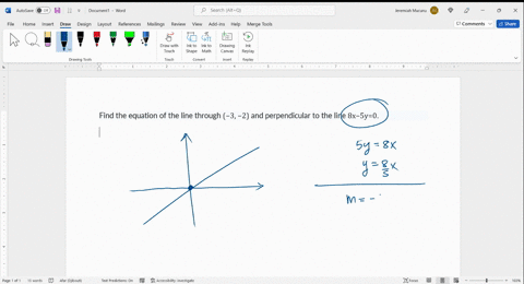 line-through-3-2-and-perpendicular-to-the-line-8-x-5-y0-71574