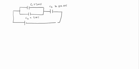 three-capacitors-and-12v-battery-capacitors-are-c-3uf-cz-fre-connected-as-shown-in-the-figure-below-suf-c-24uf-the-capacitanices-of-the-find-the-equivalent-capacitance-of-the-b-find-the-char-89372
