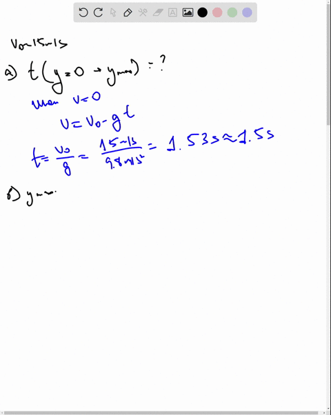 ball-is-thrown-vertically-upward-from-the-ground-with-an-initial-speed-of-15-ms-a-how-long-does-it-take-the-ball-to-reach-its-maximum-altitude-b-what-is-its-maximum-altitude-c-determine-the-43324