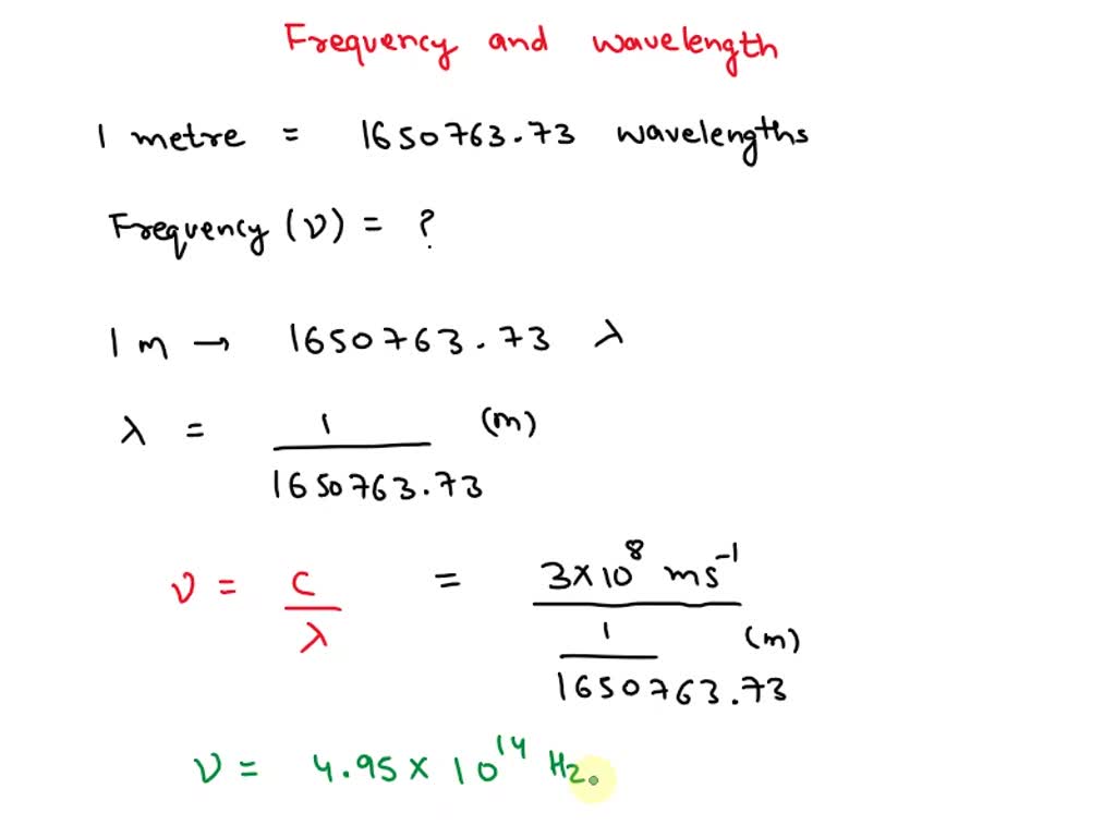 SOLVED The SI unit of length is the meter, which is defined as the