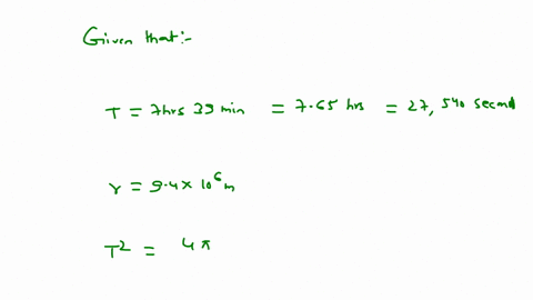 the-martian-satellite-phobos-travels-around-mars-in-an-approximately-circular-orbit-of-radius-94106-m-with-a-period-of-7-h-39-min-calculate-the-mass-of-mars-from-this-information