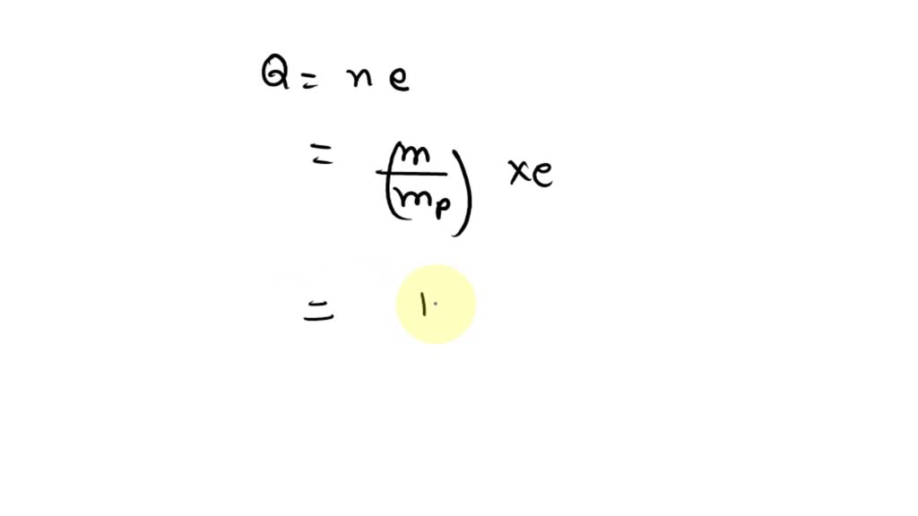 SOLVED How do I find the over all charge of protons?