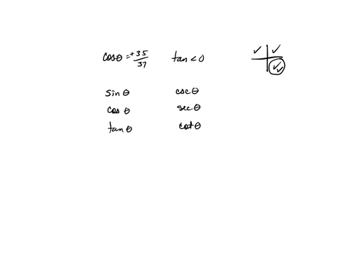 find-the-exact-values-of-the-remaining-trigonometric-functions-of-satisfying-the-given-conditions-if-an-answer-is-undefined-enter-undefined-cos-3537-tan-0-78977