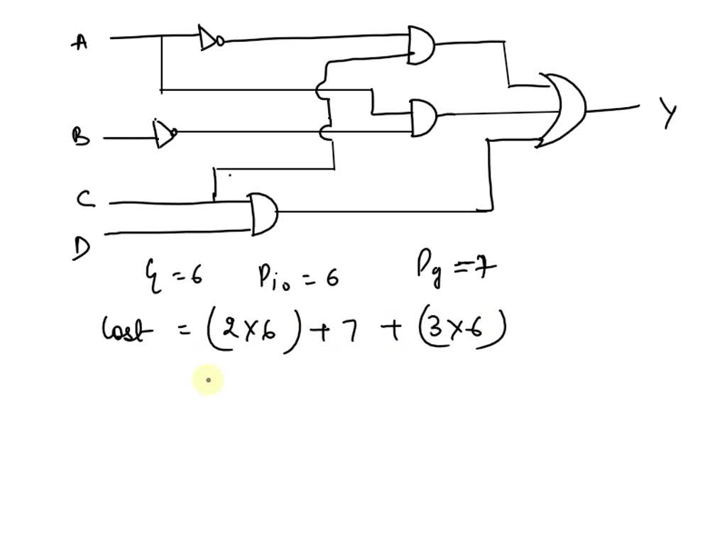 SOLVED: Question (10): [10 Marks] Consider the Logic Circuit (Target ...