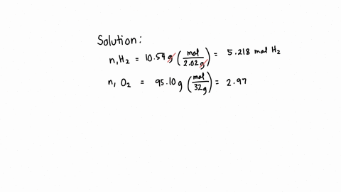 how-many-grams-of-water-will-form-of-1054-g-h2-react-with-9510-g-o2-2h2-o2-2h2o-81658