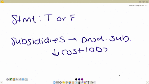 is-the-following-statement-true-or-false-you-will-receive-2-marks-for-the-correct-answer-and-1-mark-for-the-incorrect-answerexamples-of-other-subsidies-on-production-include-subsidies-on-employment-or