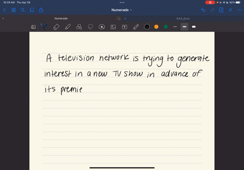 a-television-network-is-trying-to-generate-interest-in-a-new-television-show-in-advance-of-its-premiere-the-network-sends-out-press-releases-and-makes-the-star-of-the-new-show-available-for-33503