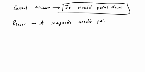 suppose-you-are-standing-at-the-earths-geographic-north-magnetic-pole-the-place-on-the-earths-surface-that-compasses-point-toward-you-have-a-compass-that-is-free-to-swivel-in-any-direction-w-30572