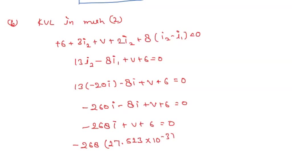 Solved For The Circuit Shown Find A The Current I In Microamperes B The Voltage In