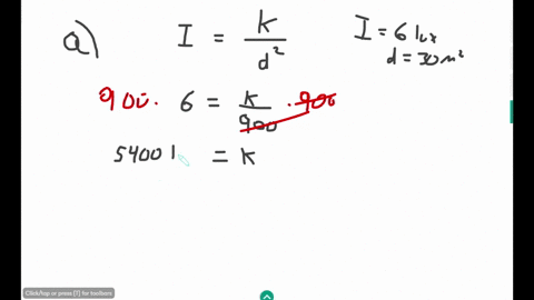 the-intensity-of-illumination-is-inversely-proportional-to-the-square-of-the-distance-of-the-light-source-when-the-distance-of-a-certain-light-source-is-30-m-the-intensity-is-6-lux-a-determi-17755
