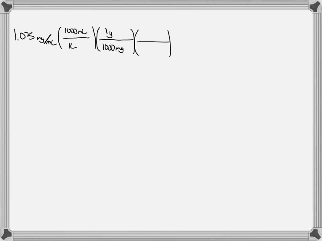 SOLVED: Calculate the concentration of a protein in nM given the