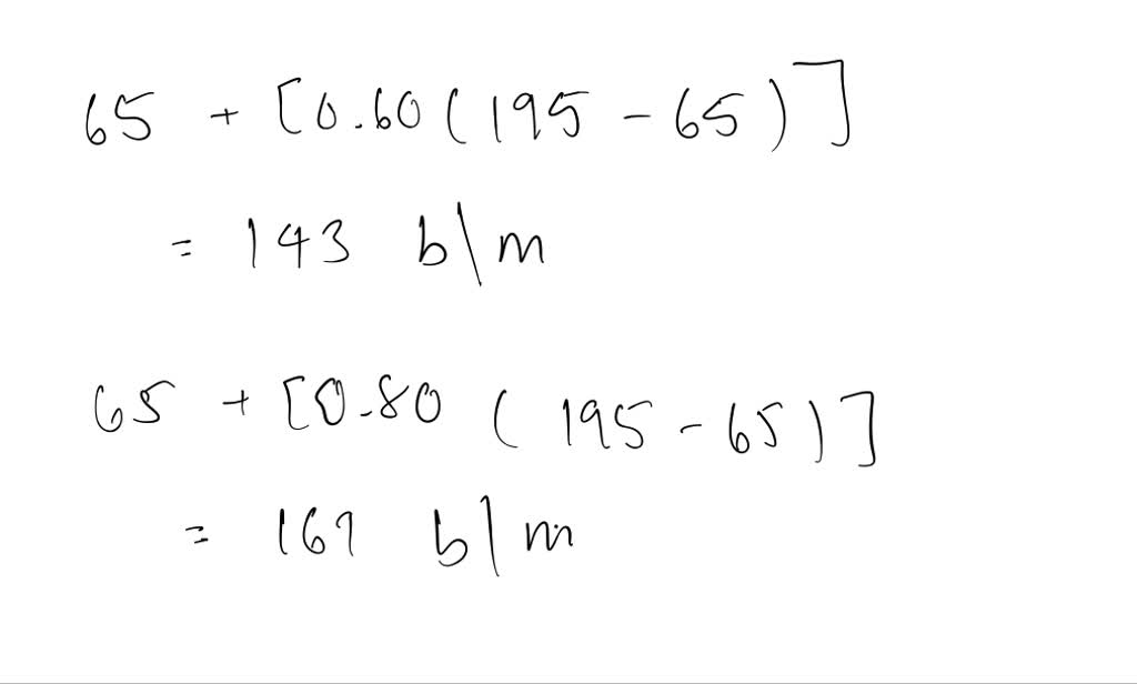 solved-beert-rate-prescription-review-maximal-heart-rate-of-178-and