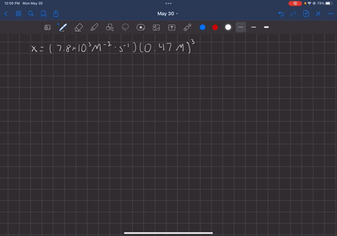 part-a-solve-for-x-where-m-is-molar-and-s-is-seconds-x-78-103m-2-s-1-047m-3-enter-the-answer-include-units-use-the-exponent-key-above-the-answer-box-to-indicate-any-exponent-on-your-units-91888