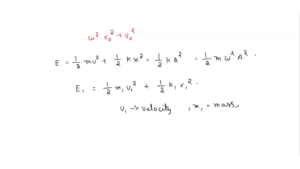 SOLVED Two identical undamped oscillators have the same amplitude of