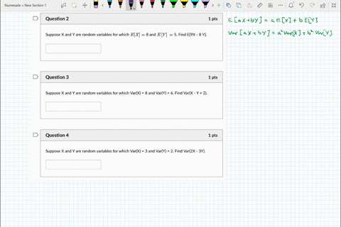 question-2-1-pts-suppose-x-and-y-are-random-variables-for-which-ex-8-and-ey-5-find-e9x-8-y-question-3-1-pts-suppose-x-and-y-are-random-variables-for-which-varx-8-and-vary-6-find-varx-y-2-que-58778