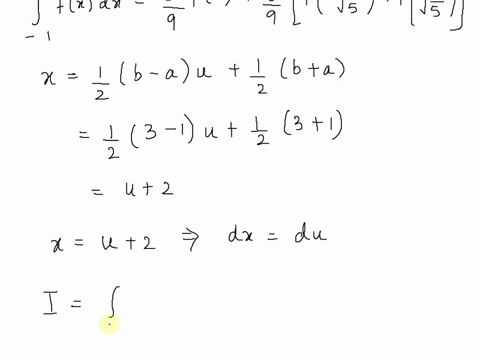 approximate-the-following-integral-using-gauss-quadrature-with-three-interpolating-points-in-x-dx-use-at-least-12-significant-digits-in-calculations-and-provide-at-least-6-significant-digits-02843