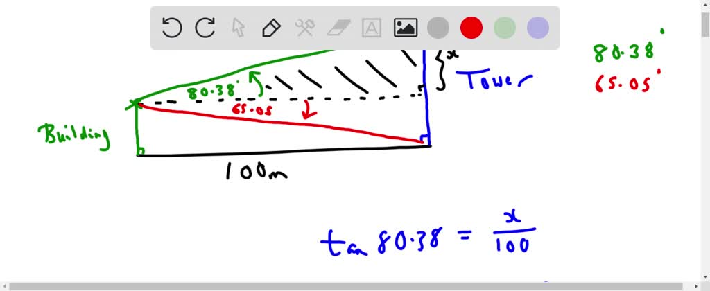 SOLVED: Suppose a building is erected such that the base of the ...