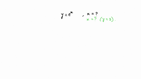 solve-the-following-equation-for-x-and-determine-the-value-of-x-given-y-3-to-2-decimal-places-y-ex-86719