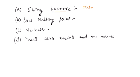 state-whether-each-of-the-following-properties-is-more-typical-of-a-metal-or-a-nonmetal-a-shiny-lust-94767