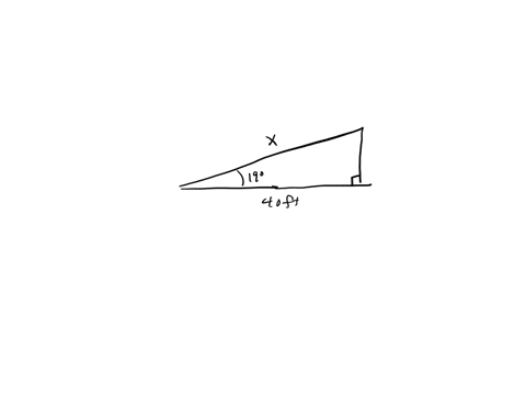 the-builder-of-a-parking-garage-wants-to-build-a-ramp-at-an-angle-of-19-that-covers-a-horizontal-span-of-40-feet-how-long-will-the-actual-ramp-be-round-your-solution-to-four-decimal-places-34914