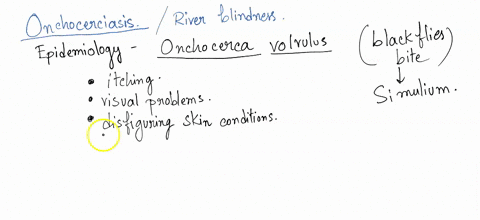 onchocerciasis-river-blindness-is-one-of-the-vector-borne-diseases-on-the-verge-of-being-eliminated-from-africa-discuss-the-epidemiology-of-the-disease-and-key-elements-of-successful-onchoce-59483