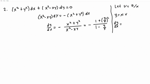 2-x2-y2dxx2-xydy-0