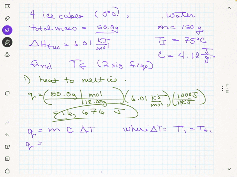 if-no-heat-is-lost-to-the-surroundings-what-is-the-final-temperature-of-the-mixture-express-your-answer-using-two-significant-figures