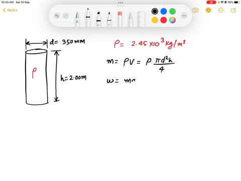 a-concrete-column-has-a-diameter-of-350-mm-and-a-length-of-2-m-if-the-density-massvolume-of-concrete-is-245-mgm3-determine-the-weight-of-the-column-in-pounds-42252