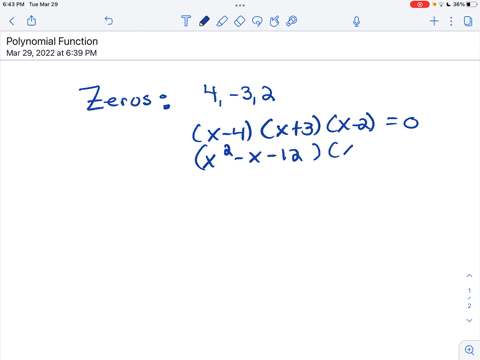 find-a-polynomial-function-of-lowest-degree-with-integer-coefficients-that-has-the-given-zeros-4-32-02065