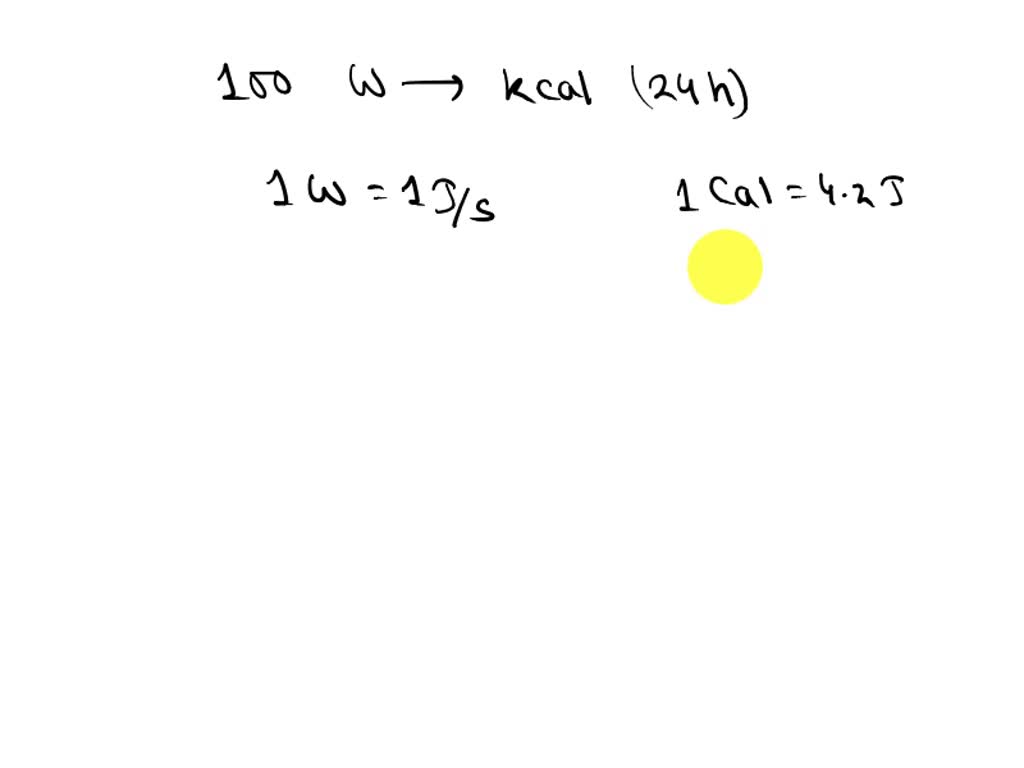 SOLVED: A watt is a measure of power (the rate of energy change) equal to 1  J/s. (a) Calculate the number of joules in a kilowatt-hour. (b) An adult  person radiates heat