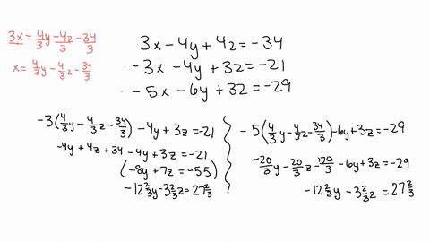 solve-the-system-give-your-answer-as-x-y-z-3-x-4-y-4-z-34-3-x-4-y-3-z-21-5-x-6-y-3-z-29-x-y-z