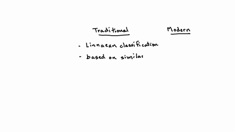 determine-whether-each-statement-below-describes-traditional-or-modern-classification-traditional-or-modern-classification-based-on-similar-appearance-based-on-evolutionary-relationships-kno-91677