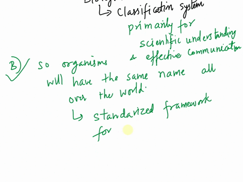 why-do-biologists-use-a-classification-system-to-group-organisms-a-because-many-organisms-are-going-extinct-b-so-organisms-will-have-the-same-name-all-over-the-world-c-because-english-names-83982
