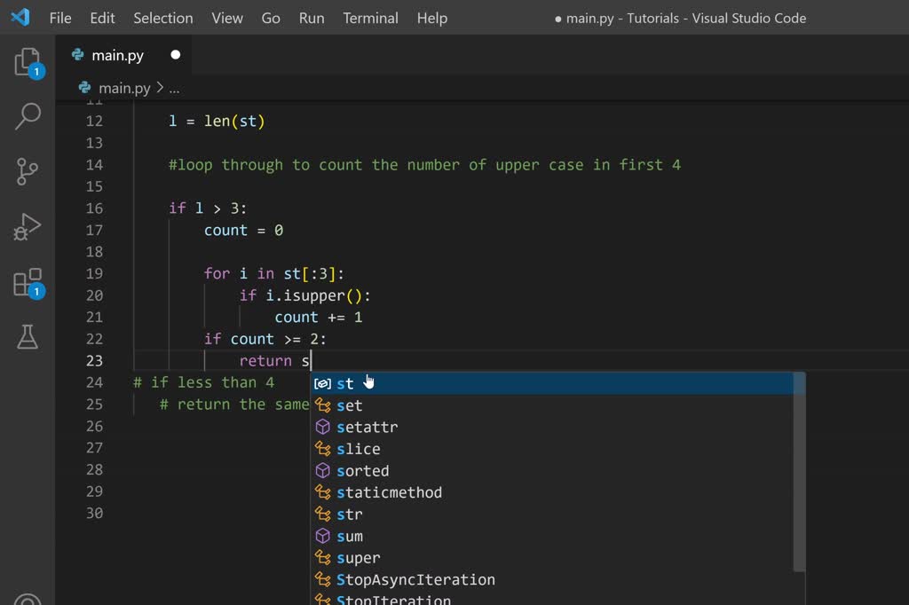 SOLVED: write a python code to move the first five letters of the ...