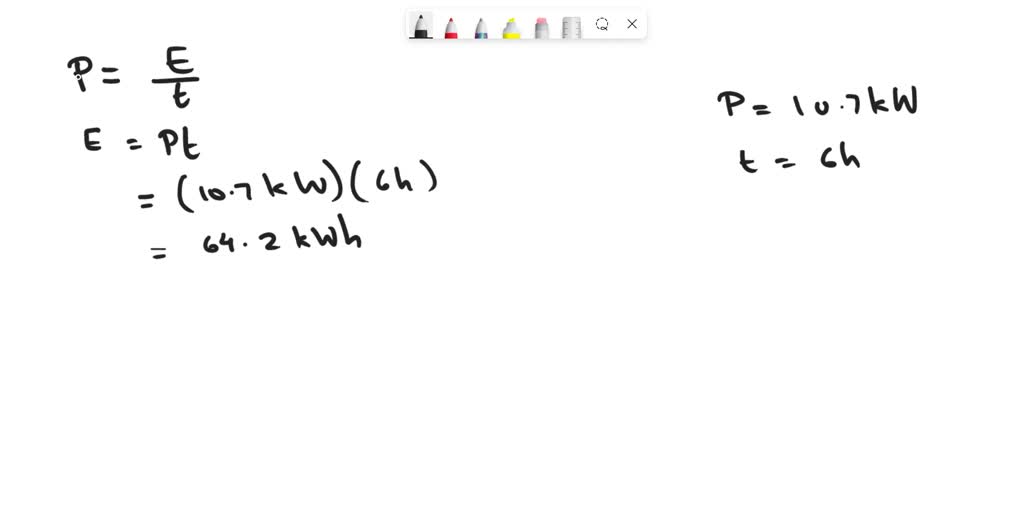 SOLVED An electric car's home battery charger uses 3.7 kilowatts for 3