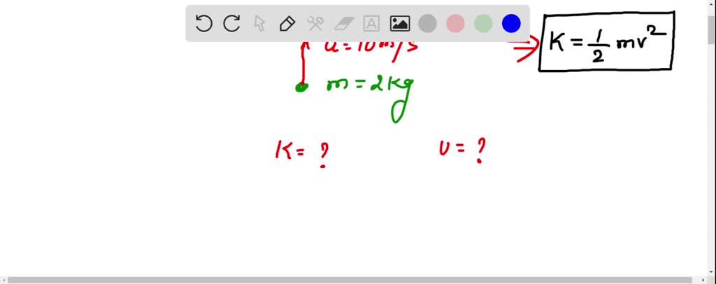 SOLVED: a body of mass 2kg is thrown up at a velocity of 10m/s.find the ...