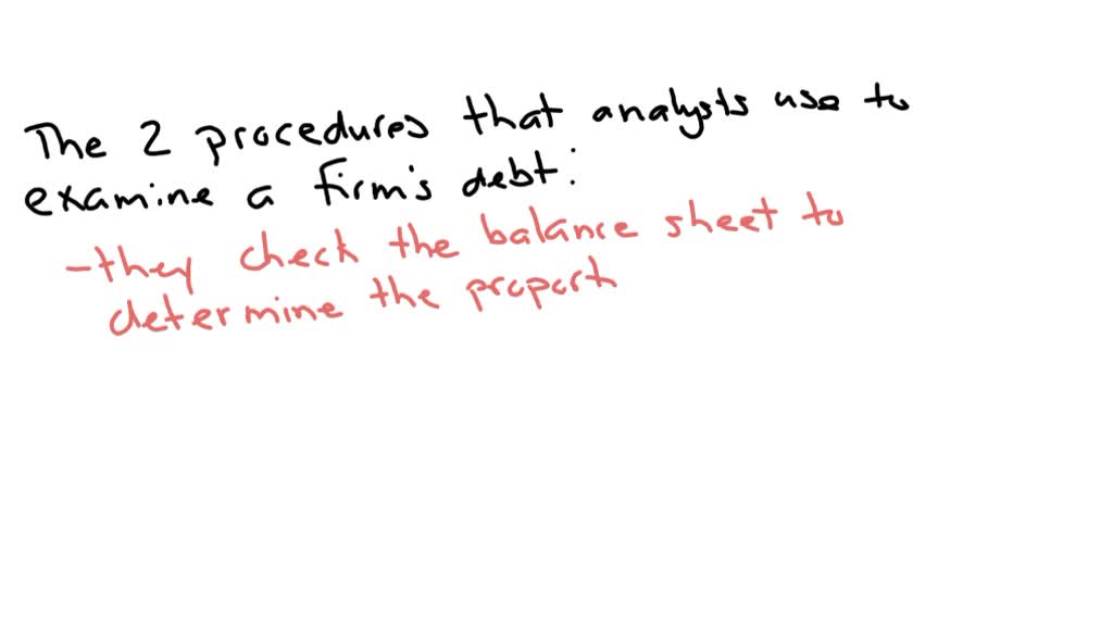 SOLVED: How is a financial ratio analysis performed? @ Comparing two ...